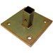 Bolt Down Stanchion Receiver for Concrete