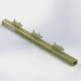 Adjustable Ladder Davit Receptacle