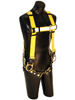 Reliance A-Series 3 D-Ring Vest Style Harness, W/ Reflective Tape